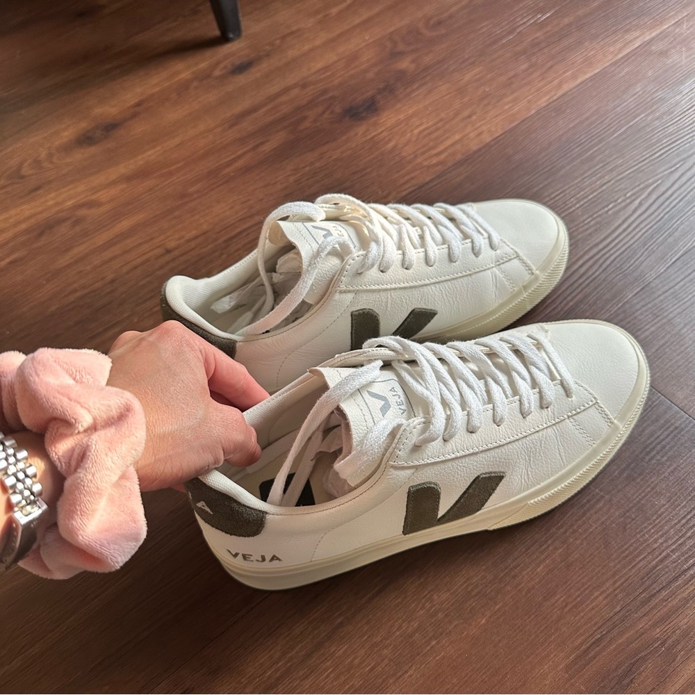 Veja White Sneakers Minimalist Design